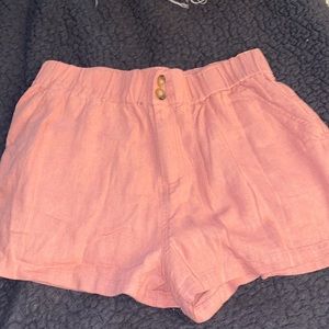 Pink cloth shorts